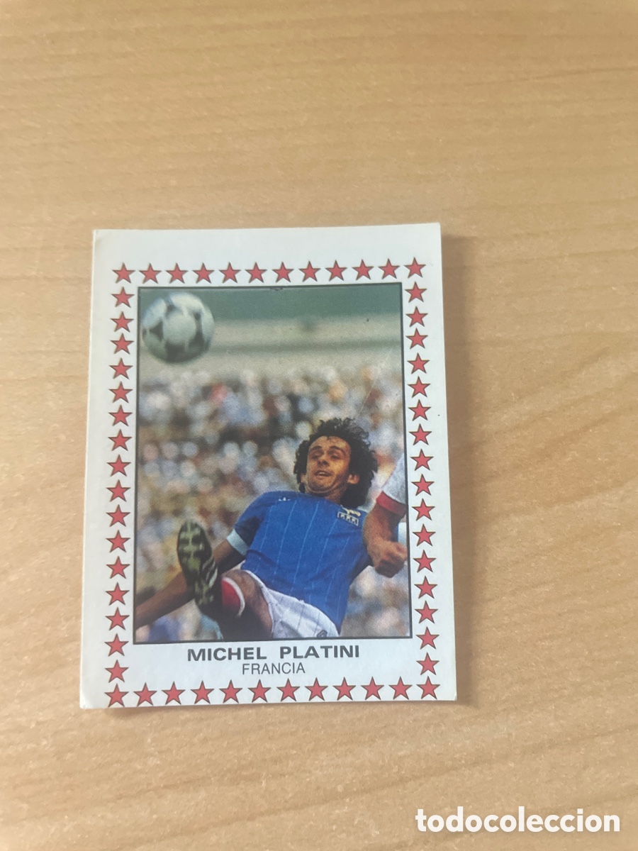 Cromos de F&uacute;tbol: Michel Platini futbol 83