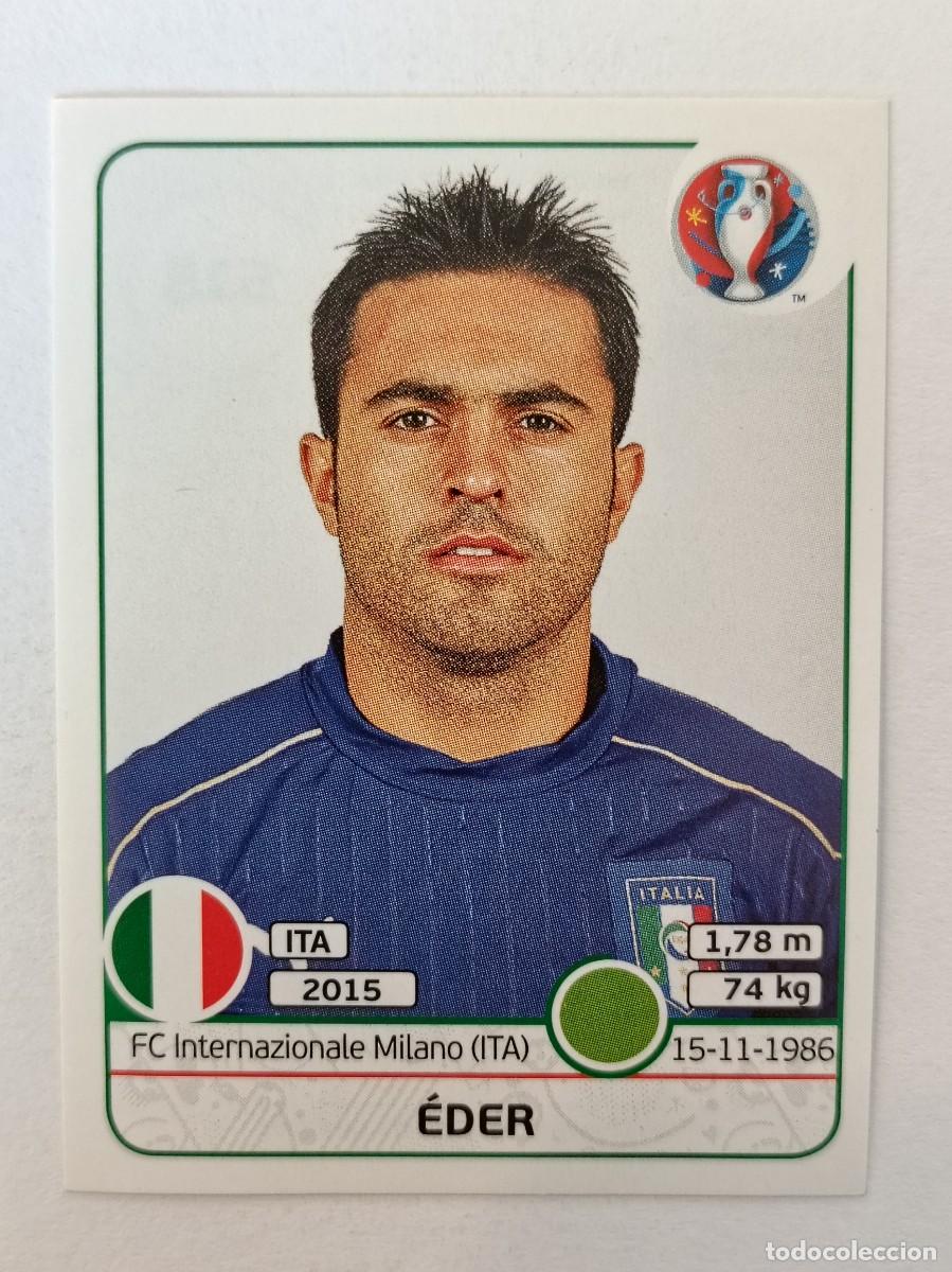 Cromos de F&uacute;tbol: #515 EDER (ITALIA) EURO FRANCIA 2016 PANINI