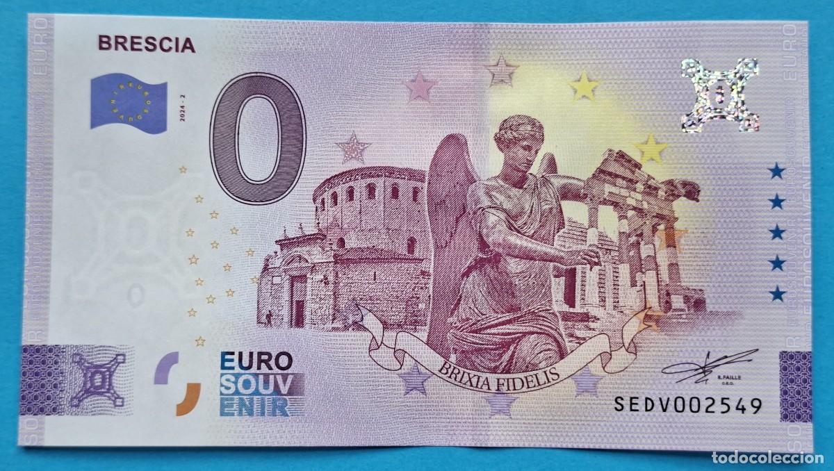 Cromos de F&uacute;tbol: BILLETE 0 Euro Souvenir Italia: SEDV 2024-2 BREACIA - Brexia Fidelix