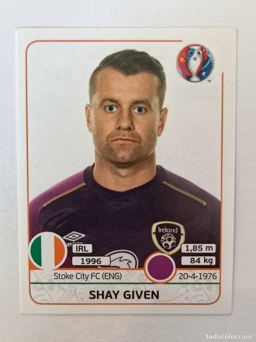 Cromos de F&uacute;tbol: #517 SHAY GIVEN (IRLANDA) EURO FRANCIA 2016 PANINI