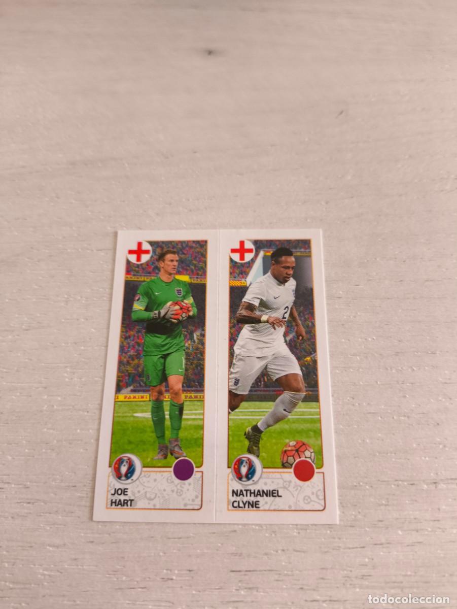 Cromos de F&uacute;tbol: 150 Joe Hart / Nathaniel Clyne INGLATERRA PANINI EUROCOPA EURO FRANCIA 2016 NO LIGA ESTE