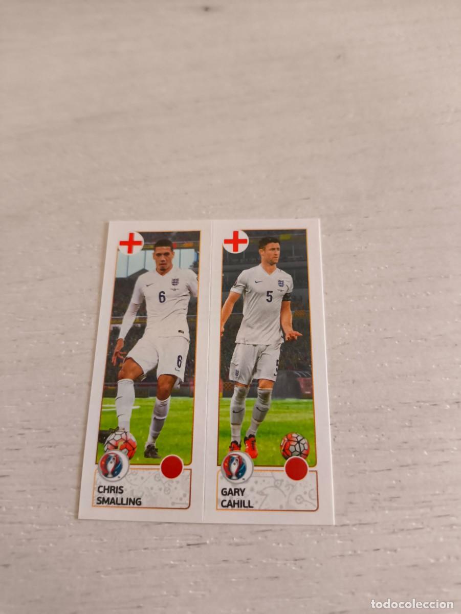 Cromos de F&uacute;tbol: 151 Chris Smalling / Gary Cahill INGLATERRA PANINI EUROCOPA EURO FRANCIA 2016 NO LIGA ESTE