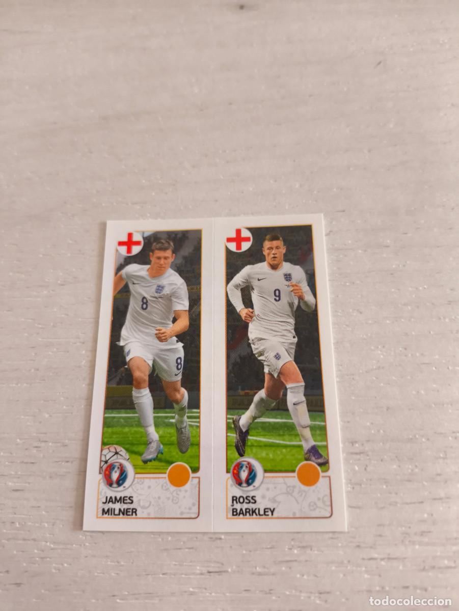 Cromos de F&uacute;tbol: 153 James Milner / Ross Barkley INGLATERRA PANINI EUROCOPA EURO FRANCIA 2016 NO LIGA ESTE