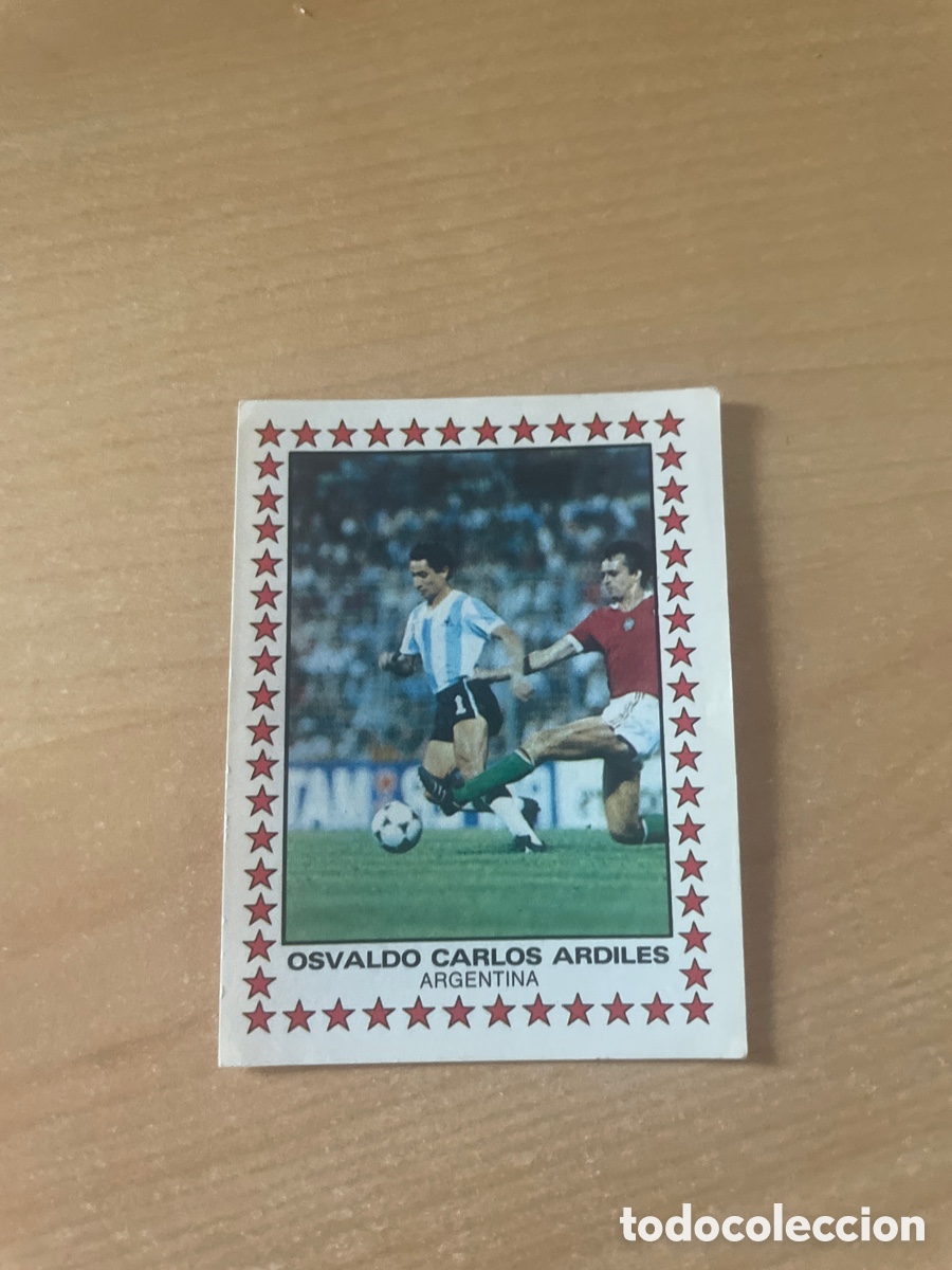 Cromos de F&uacute;tbol: Osvaldo Carlos Ardiles 83