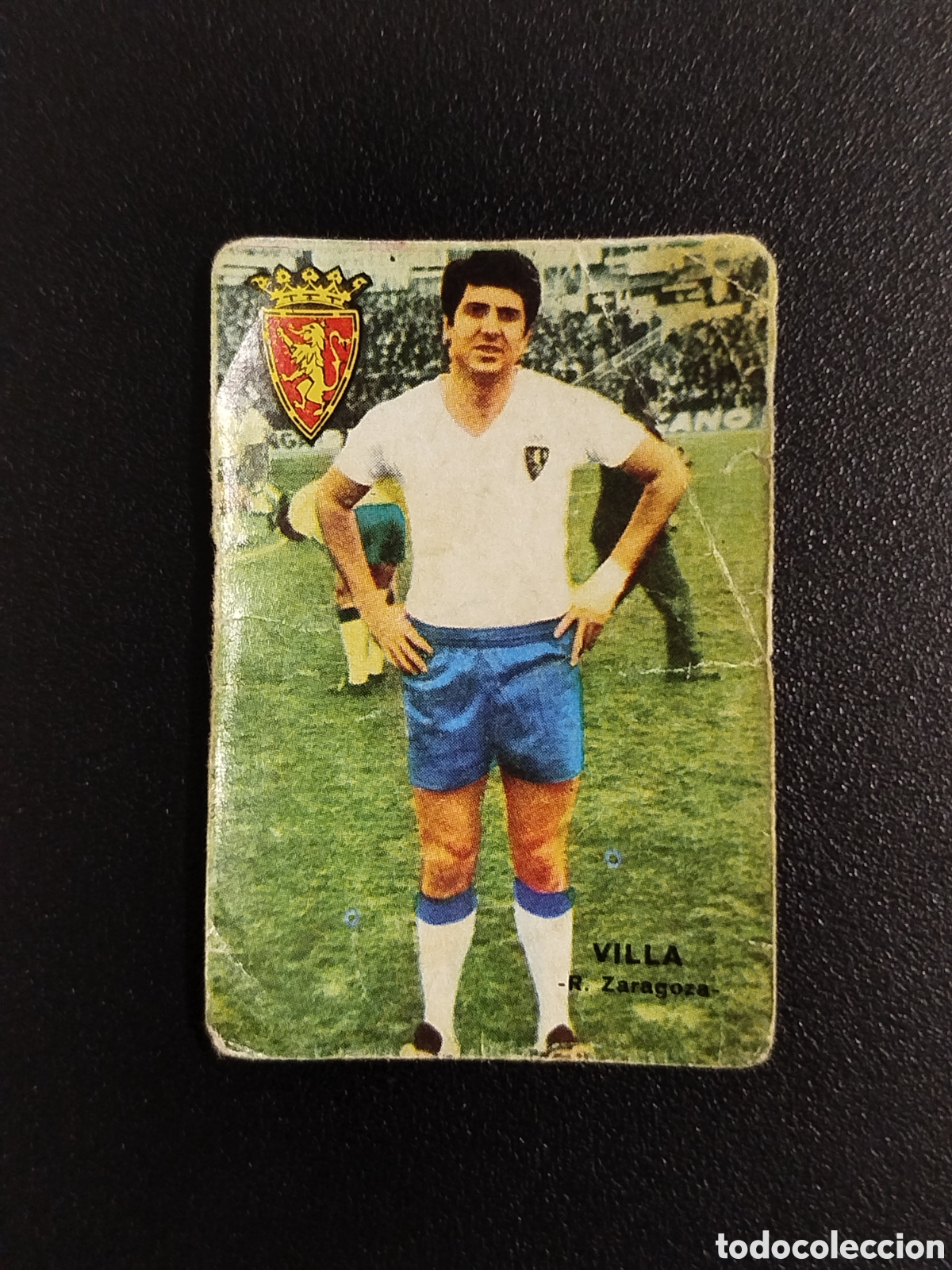 Cromos de F&uacute;tbol: CROMO FHER DISGRA 67 68 1967 1968 FUTBOL LIGA VILLA REAL ZARAGOZA