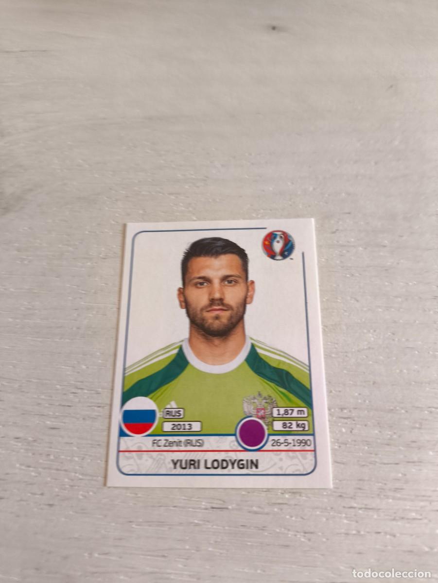 Cromos de F&uacute;tbol: 162 Yuri Lodygin RUSIA PANINI EUROCOPA EURO FRANCIA 2016 NO LIGA ESTE