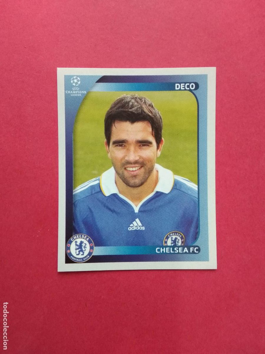 Figurine di Calcio: PANINI UEFA CHAMPIONS LEAGUE 08 09 2008 2009 NUNCA PEGADO N&ordm; 240 DECO CHELSEA