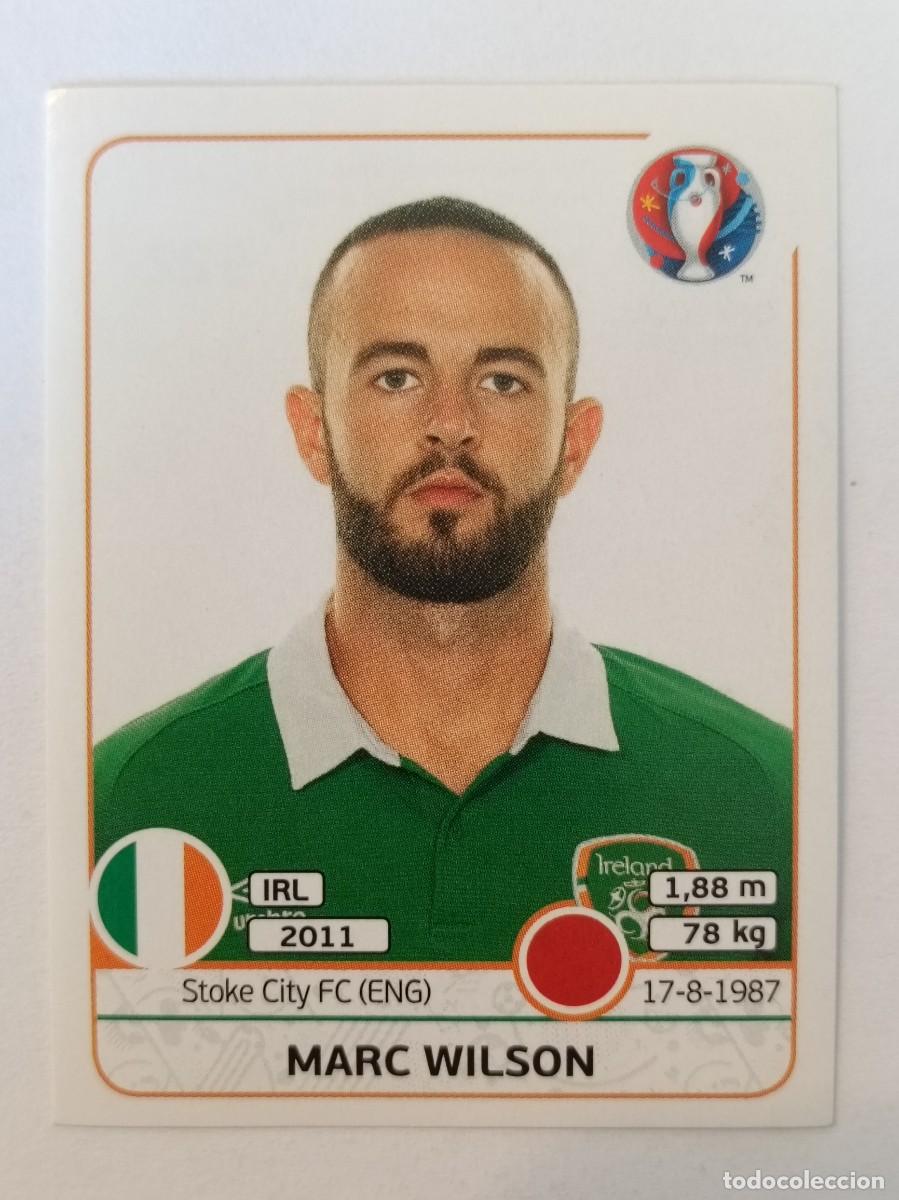 Cromos de F&uacute;tbol: #522 MARC WILSON (IRLANDA) EURO FRANCIA 2016 PANINI