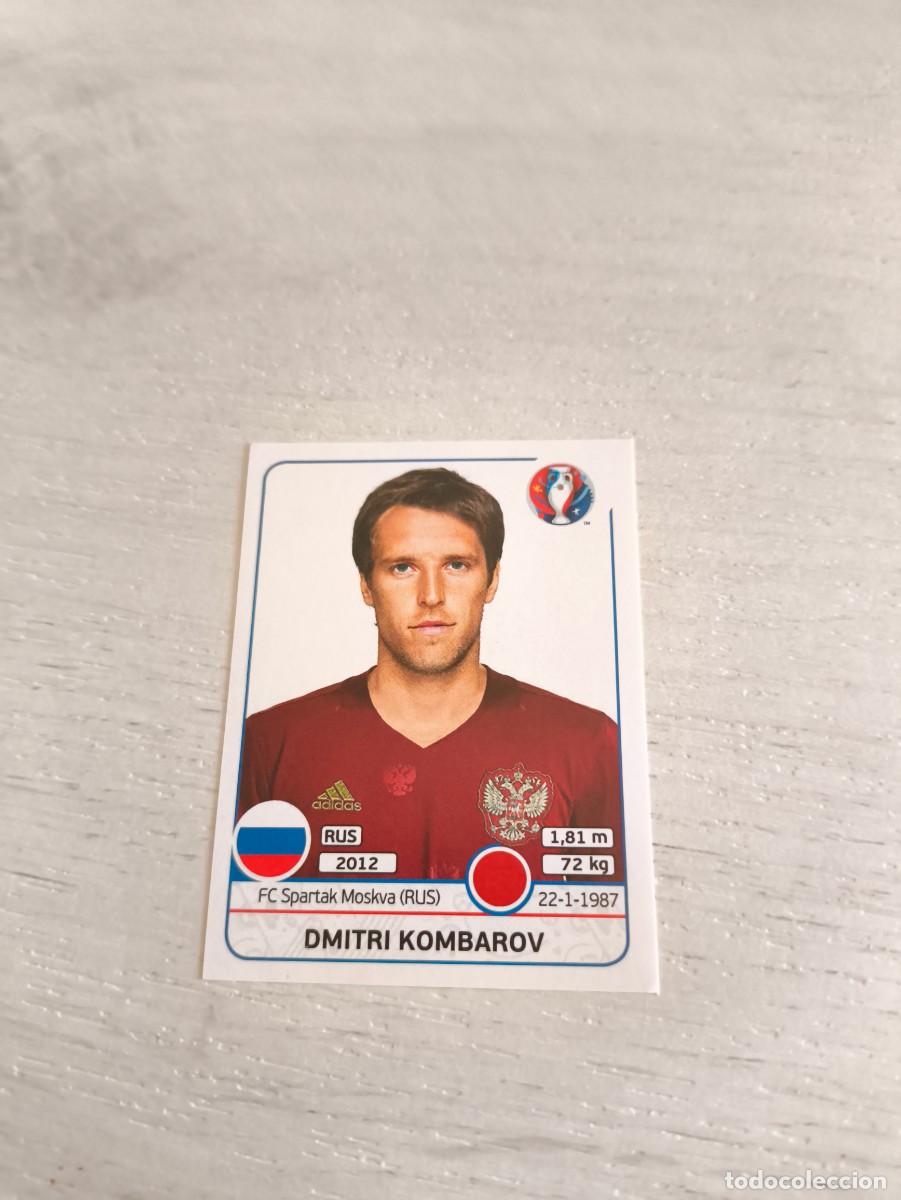 Cromos de F&uacute;tbol: 168 Dmitri Kombarov RUSIA PANINI EUROCOPA EURO FRANCIA 2016 NO LIGA ESTE