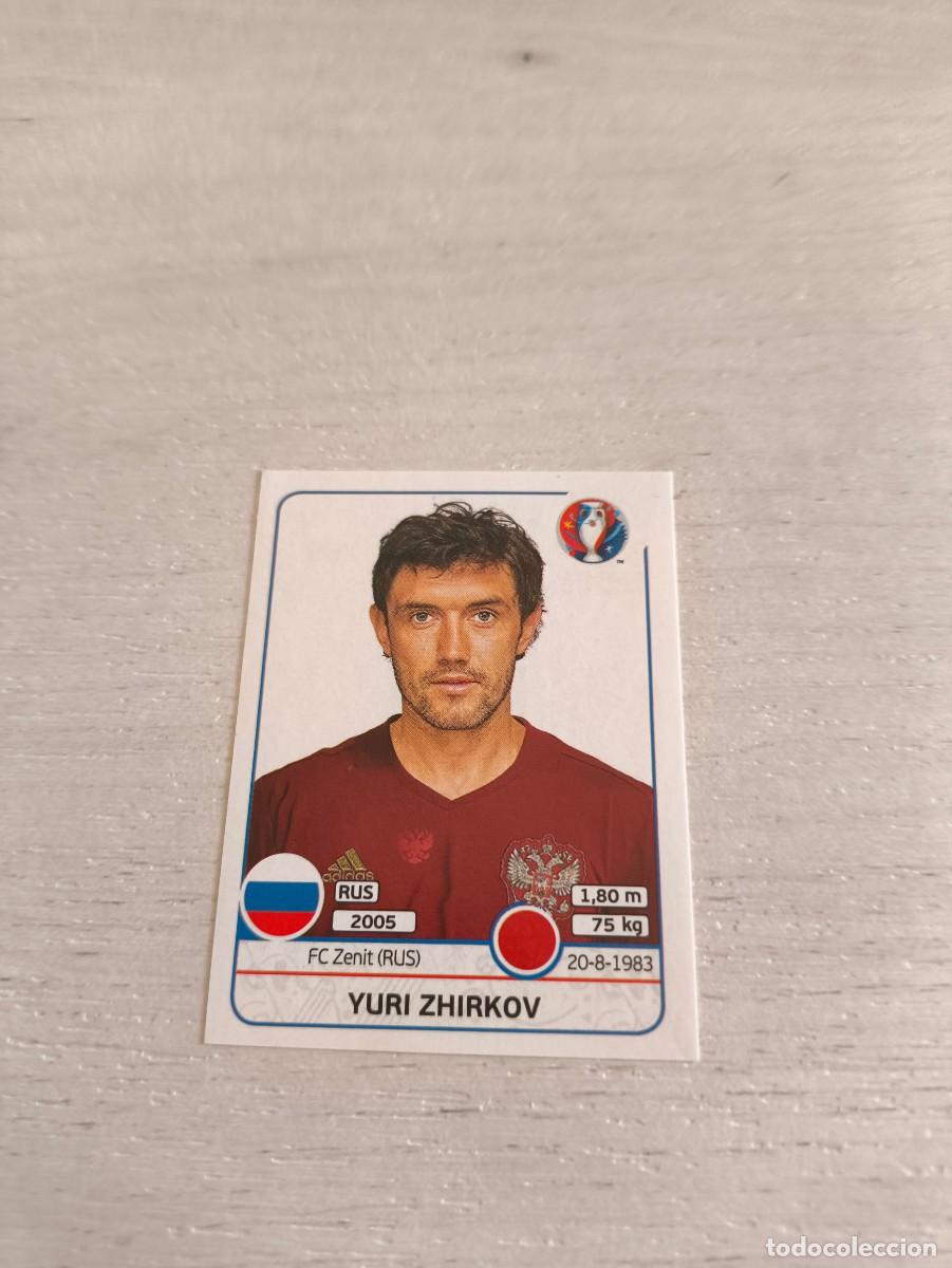 Cromos de F&uacute;tbol: 169 Yuri Zhirkov RUSIA PANINI EUROCOPA EURO FRANCIA 2016 NO LIGA ESTE