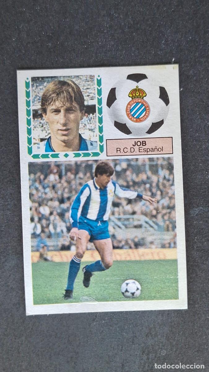 Cromos de F&uacute;tbol: L4 JOB R. C. D. ESPA&Ntilde;OL LIGA ESTE 1983 1984 83 84 DESPEGADO RECUPERADO