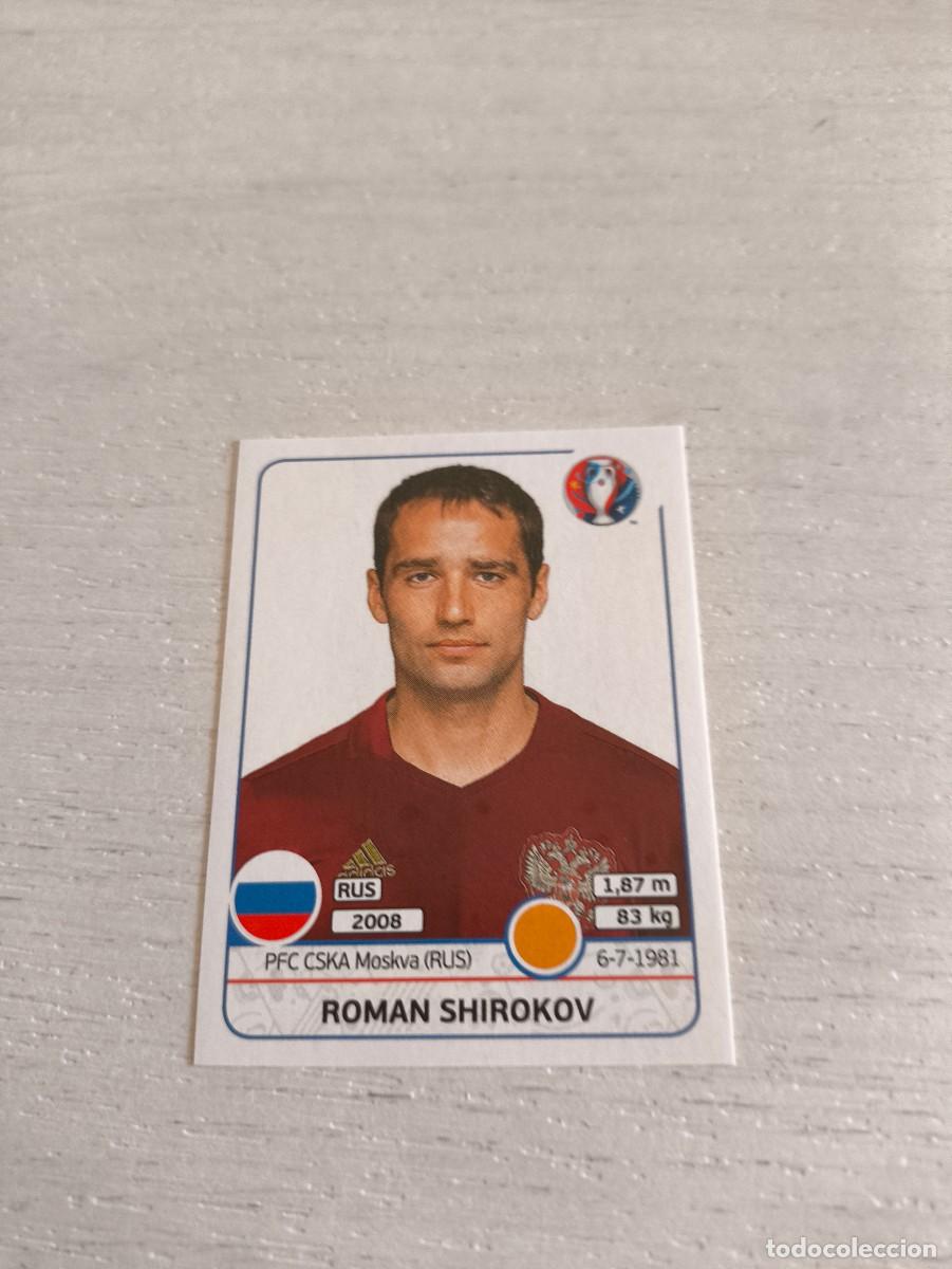 Cromos de F&uacute;tbol: 174 Roman Shirokov RUSIA PANINI EUROCOPA EURO FRANCIA 2016 NO LIGA ESTE