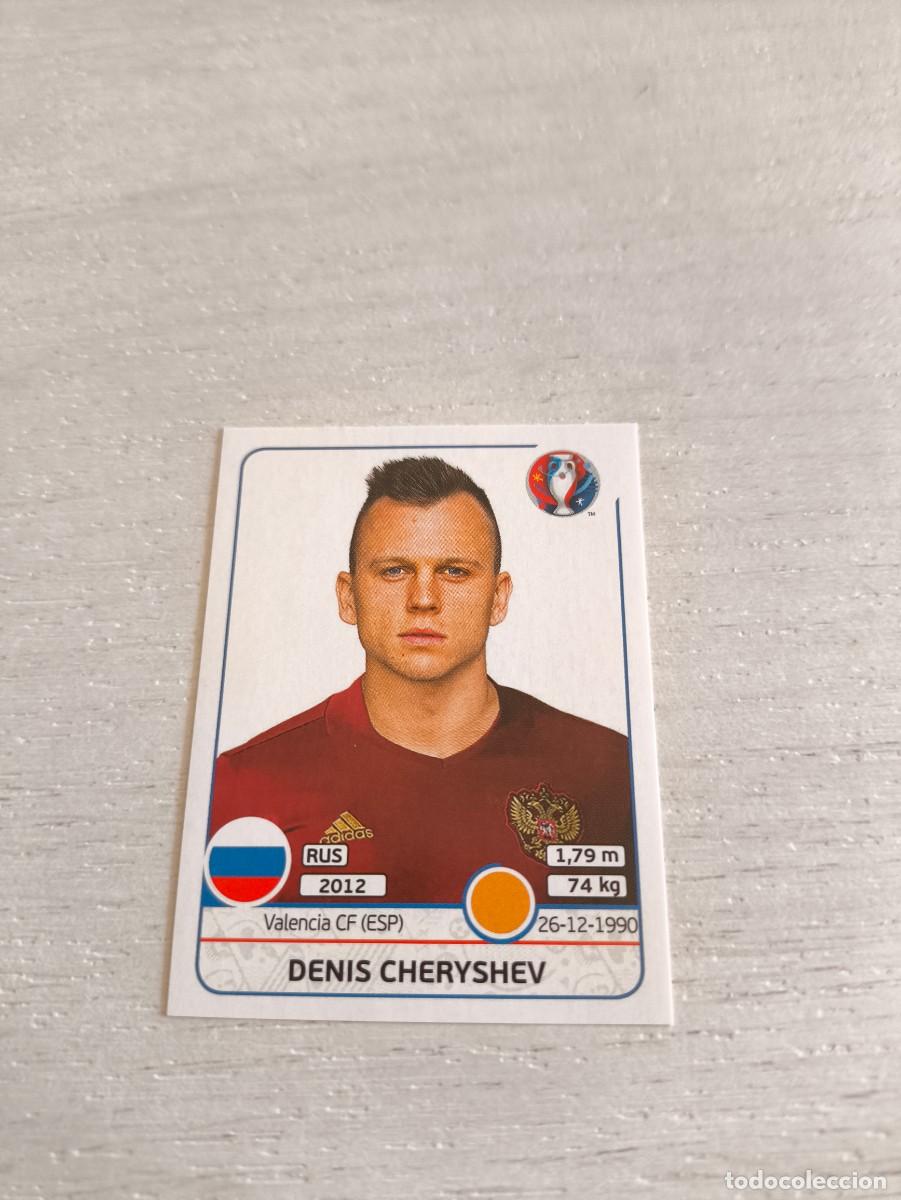 Cromos de F&uacute;tbol: 176 Denis Cheryshev RUSIA PANINI EUROCOPA EURO FRANCIA 2016 NO LIGA ESTE