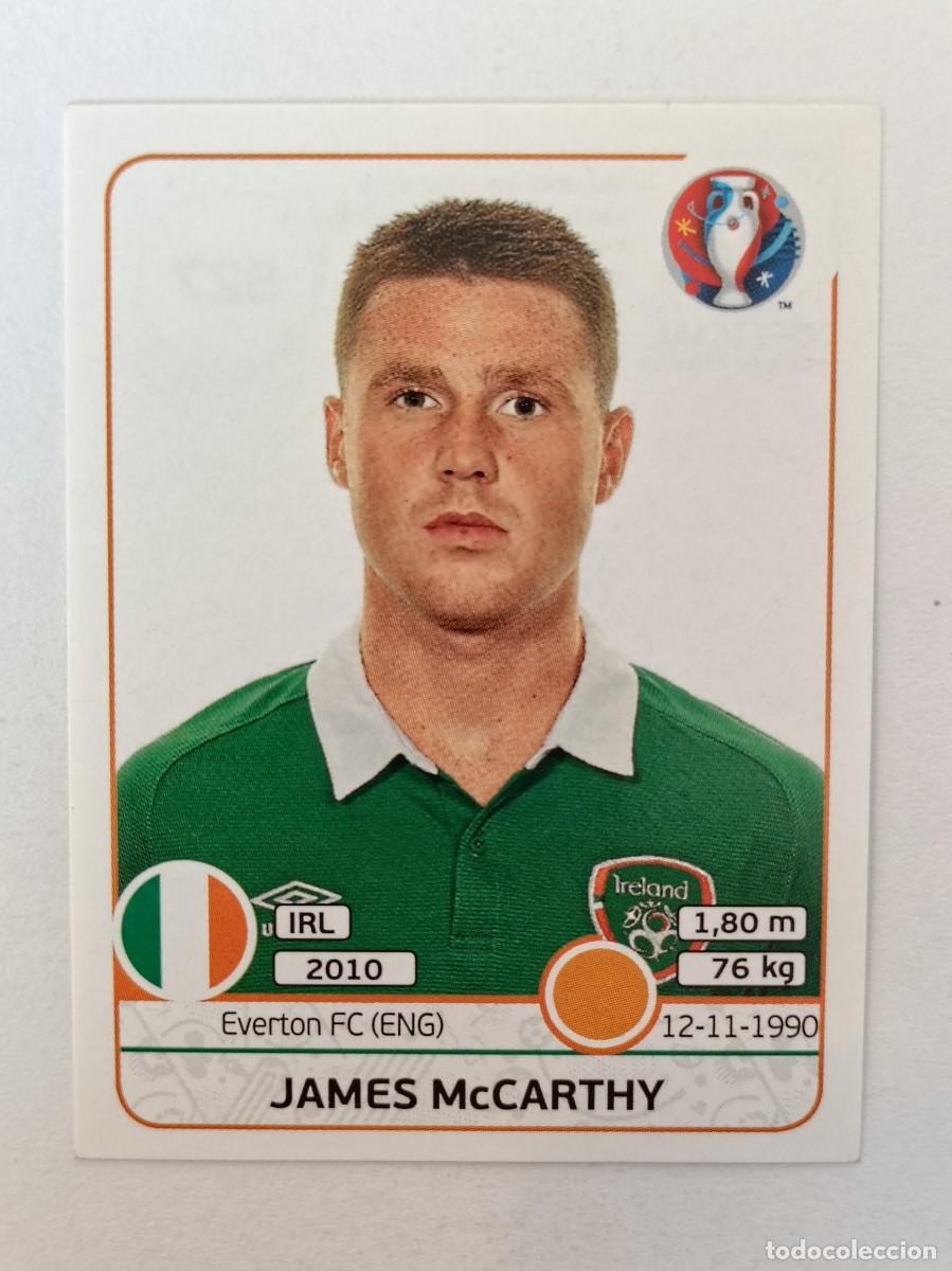 Cromos de F&uacute;tbol: #527 JAMES MCCARTHY (IRLANDA) EURO FRANCIA 2016 PANINI