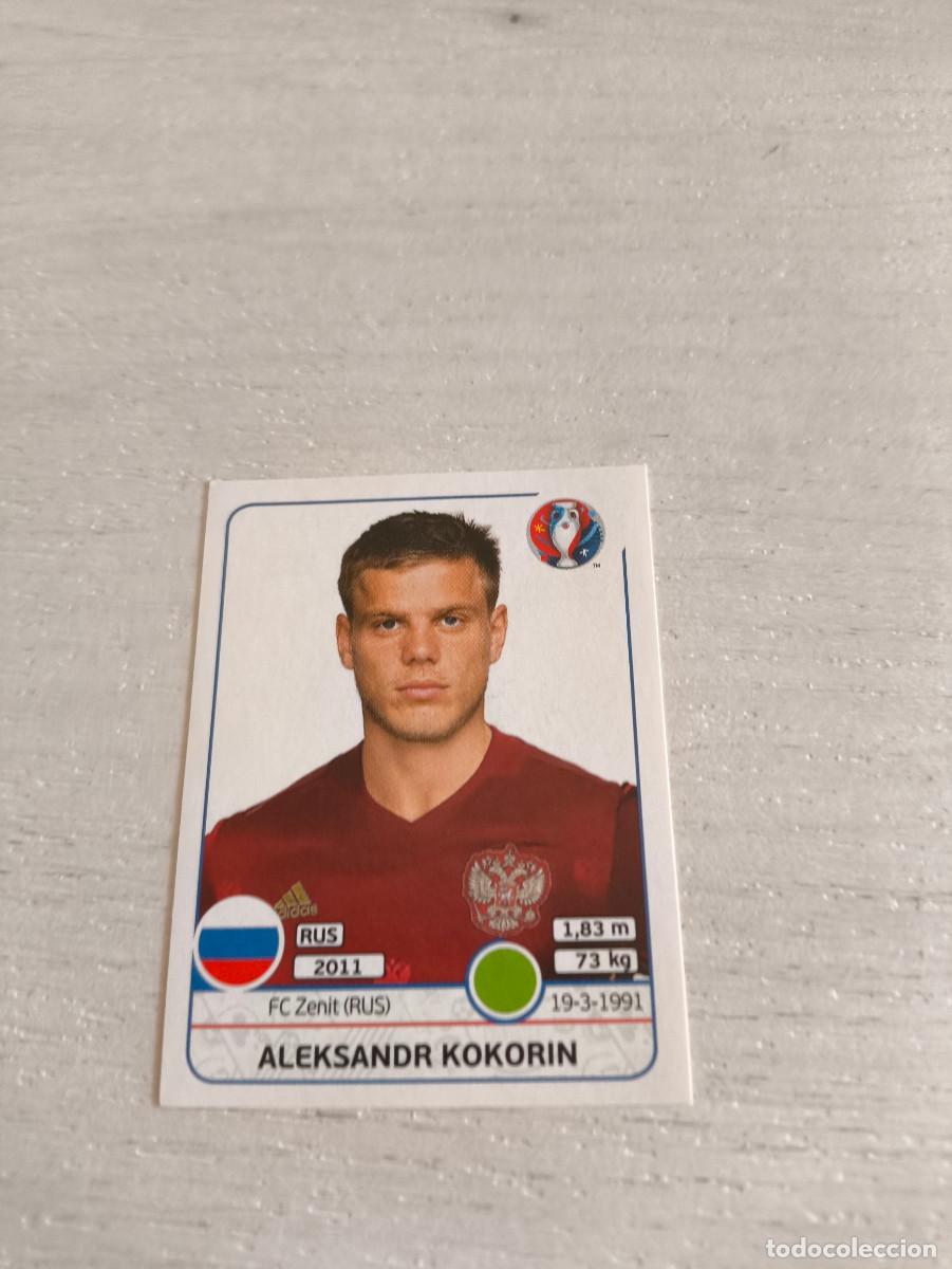 Cromos de F&uacute;tbol: 177 Aleksandr Kokorin RUSIA PANINI EUROCOPA EURO FRANCIA 2016 NO LIGA ESTE