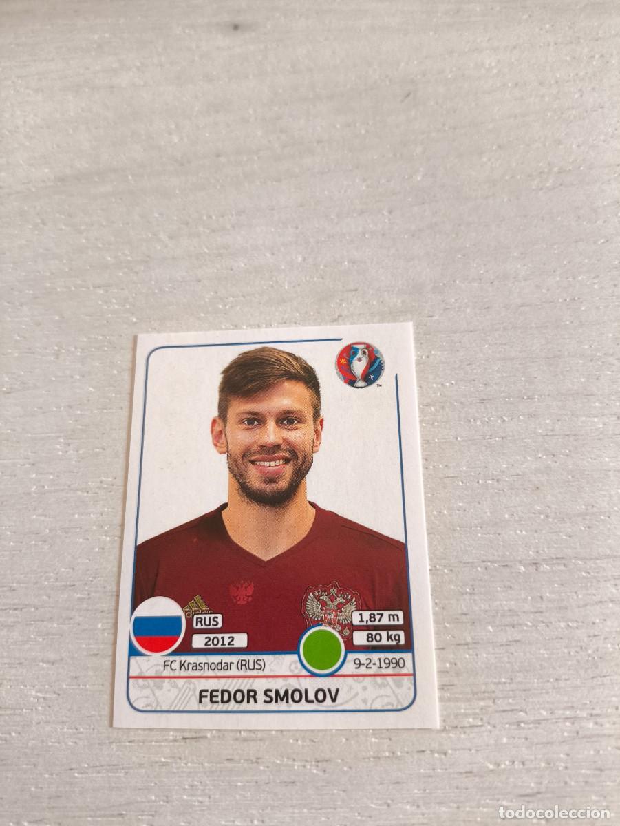 Cromos de F&uacute;tbol: 178 Fedor Smolov RUSIA PANINI EUROCOPA EURO FRANCIA 2016 NO LIGA ESTE