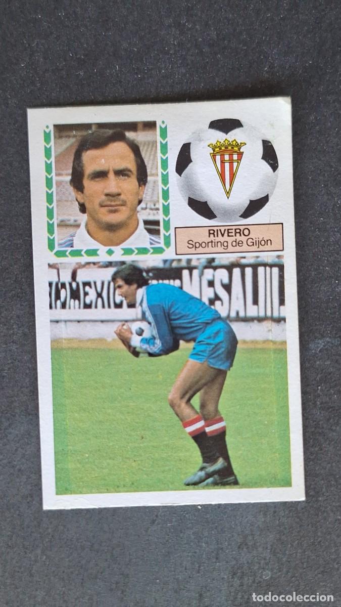 Cromos de F&uacute;tbol: L4 RIVERO SPORTING DE GIJON LIGA ESTE 1983 1984 83 84 DESPEGADO RECUPERADO