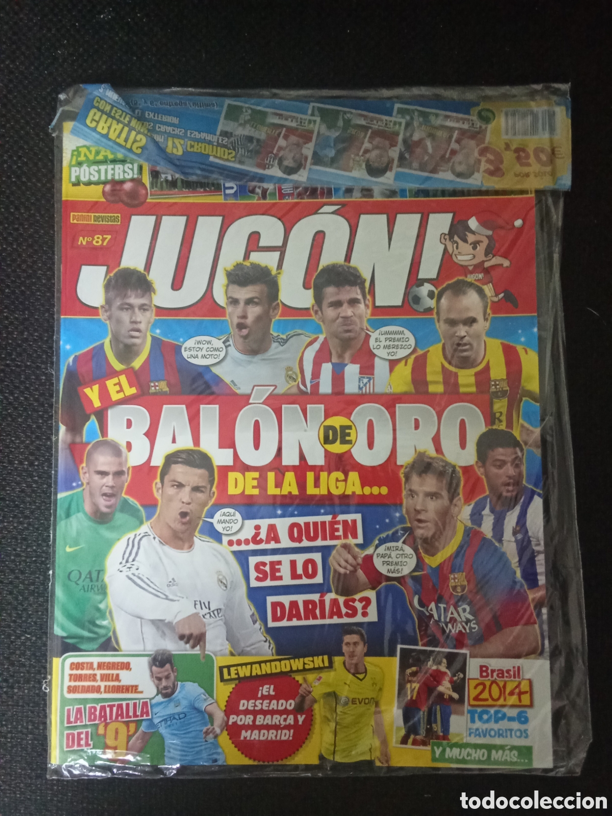Cromos de F&uacute;tbol: REVISTA JUGON 87 CRACKS MADE IN SPAIN EDICIONES ESTE