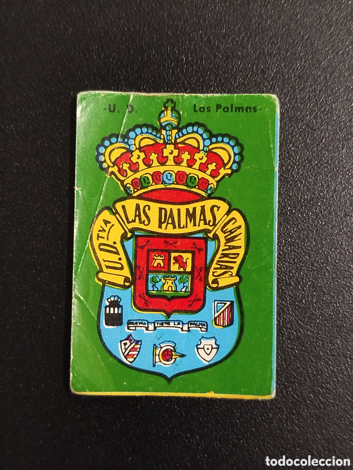 Cromos de F&uacute;tbol: CROMO FHER DISGRA 67 68 1967 1968 FUTBOL LIGA ESCUDO LAS PALMAS