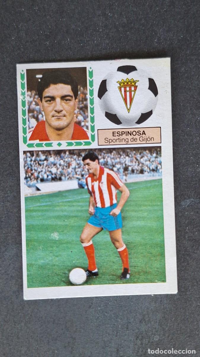 Football Stickers: L4 ESPINOSA SPORTING DE GIJON LIGA ESTE 1983 1984 83 84 DESPEGADO RECUPERADO