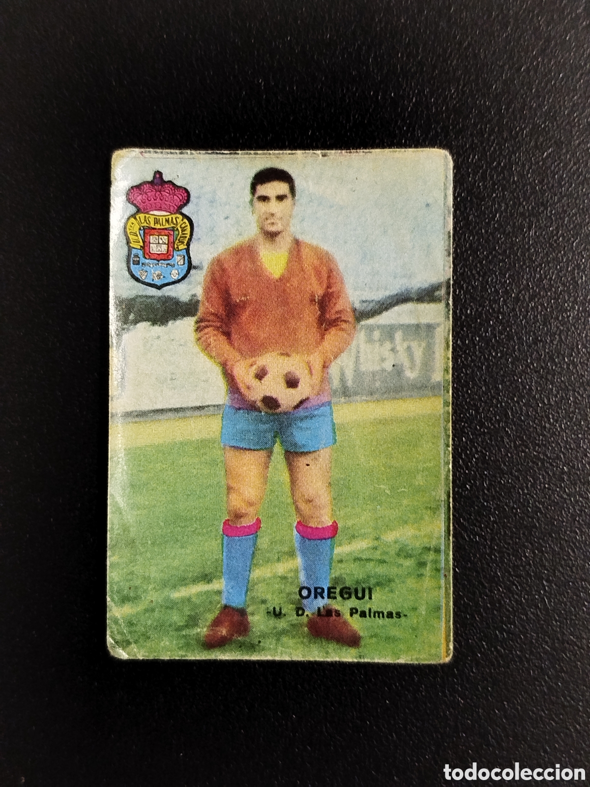 Cromos de F&uacute;tbol: CROMO FHER DISGRA 67 68 1967 1968 FUTBOL LIGA OREGUI LAS PALMAS