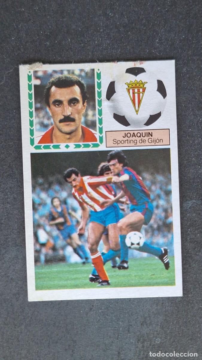Football Stickers: L4 JOAQUIN SPORTING DE GIJON LIGA ESTE 1983 1984 83 84 DESPEGADO RECUPERADO