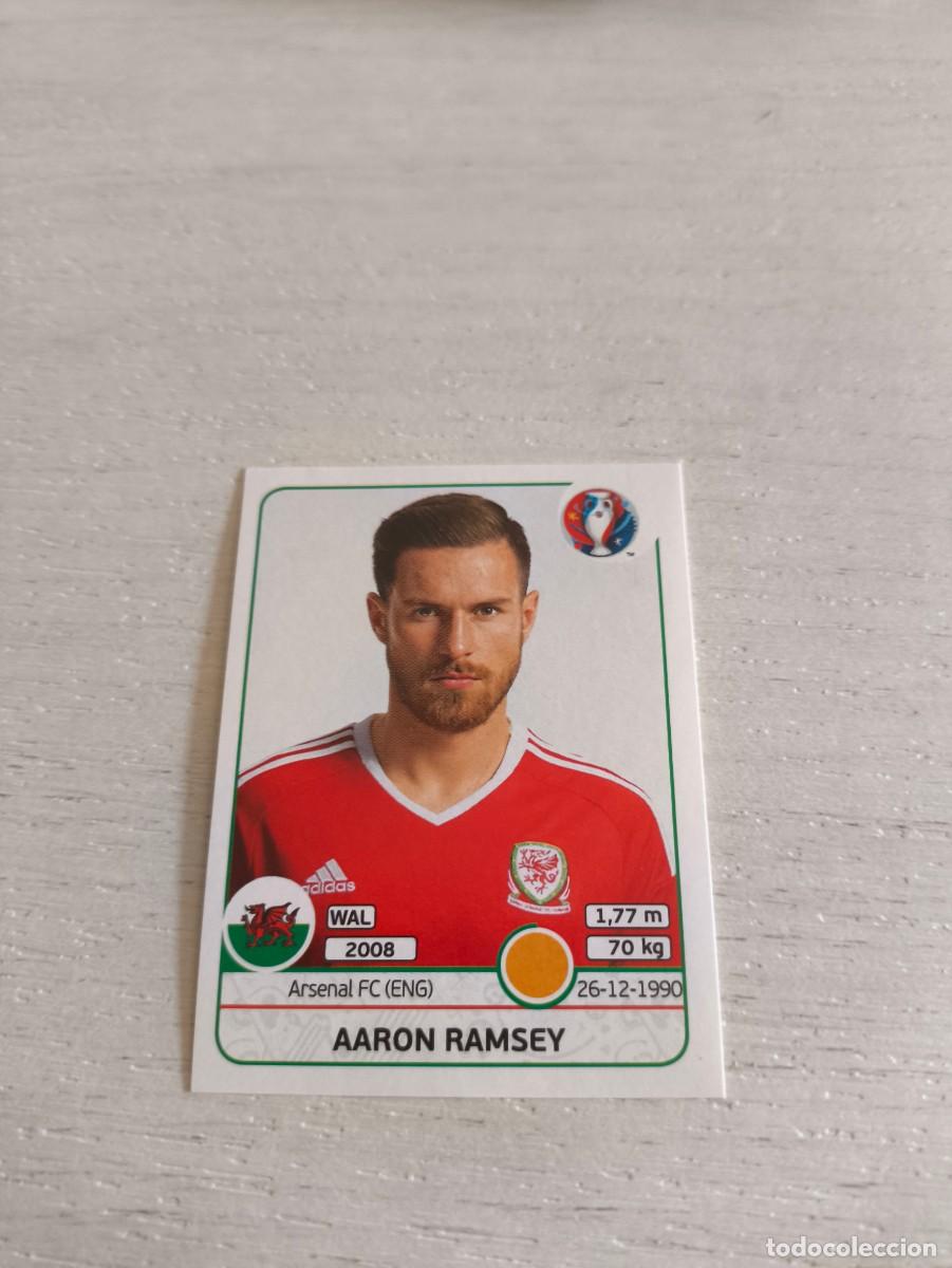 Cromos de Futebol: 194 Aaron Ramsey GALES PANINI EUROCOPA EURO FRANCIA 2016 NO LIGA ESTE