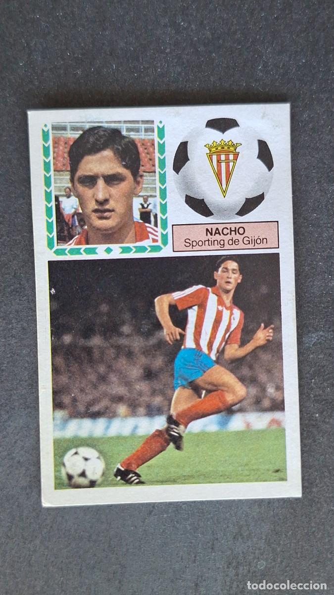 Cromos de Futebol: L4 NACHO SPORTING DE GIJON LIGA ESTE 1983 1984 83 84 DESPEGADO RECUPERADO
