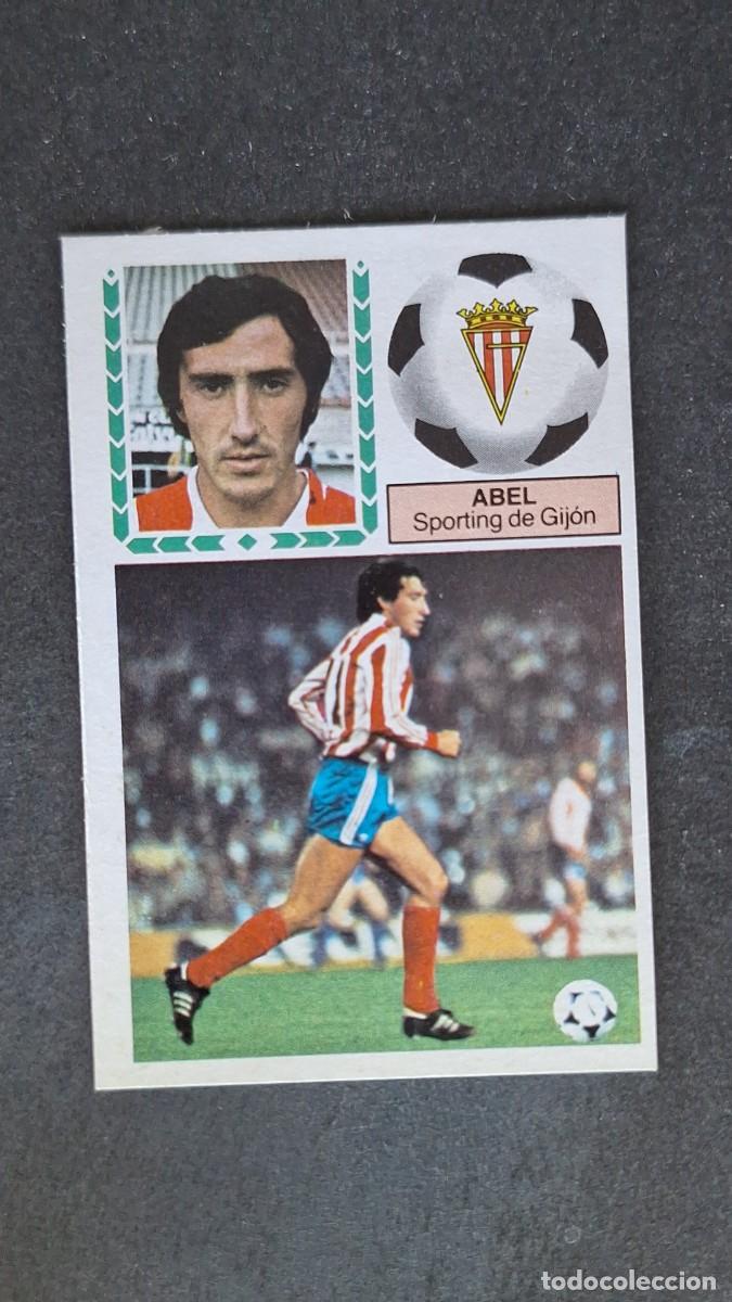 Cromos de F&uacute;tbol: L4 ABEL SPORTING DE GIJON LIGA ESTE 1983 1984 83 84 DESPEGADO RECUPERADO