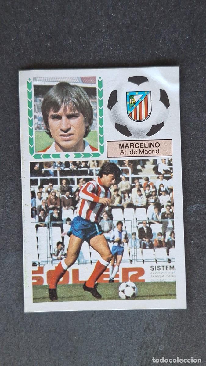 Cromos de Futebol: L4 MARCELINO ATLETICO DE MADRID LIGA ESTE 1983 1984 83 84 DESPEGADO RECUPERADO