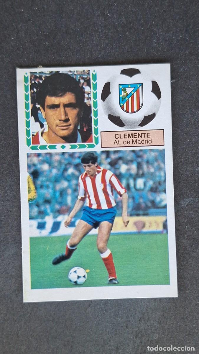 Cromos de Futebol: L4 CLEMENTE ATLETICO DE MADRID LIGA ESTE 1983 1984 83 84 DESPEGADO RECUPERADO