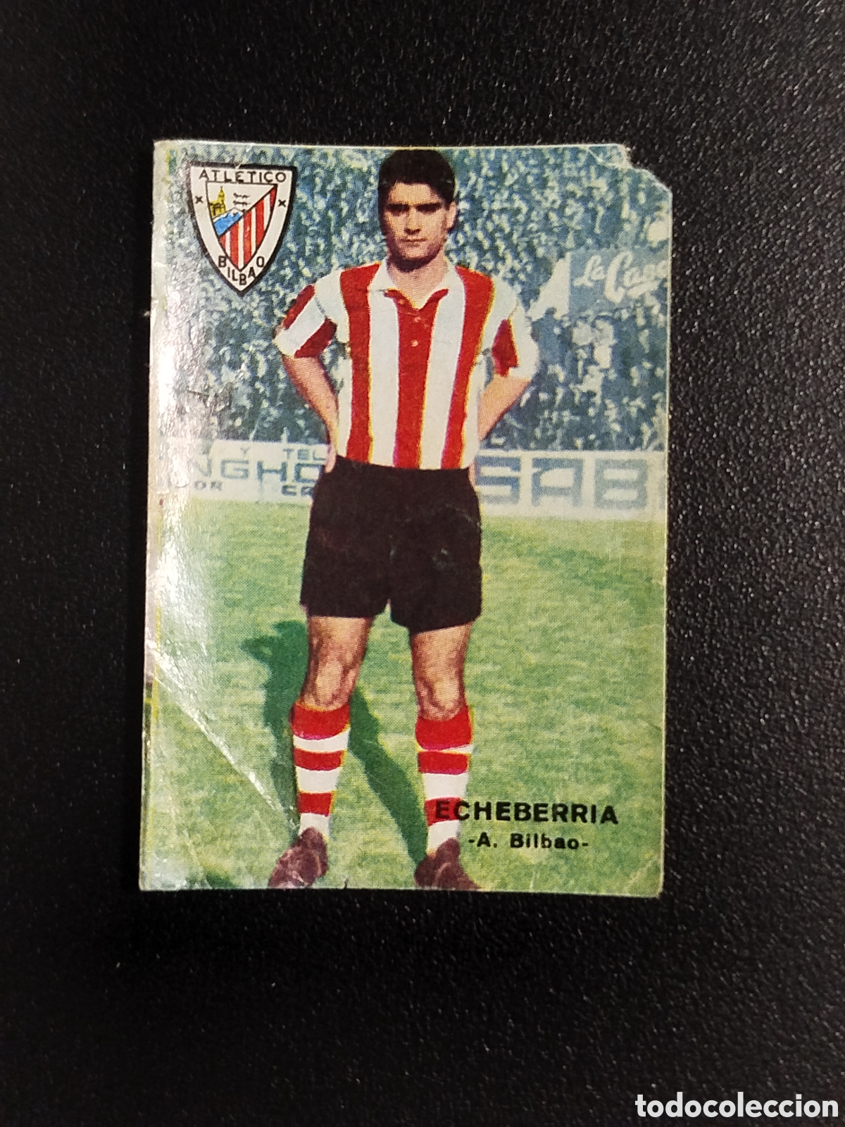 Cromos de Futebol: CROMO FHER DISGRA 67 68 1967 1968 FUTBOL LIGA ECHEBERRIA ATL&Eacute;TICO ATHLETIC CLUB DE BILBAO