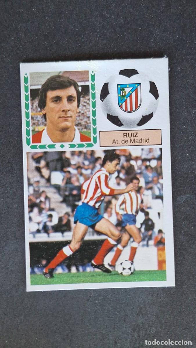 Cromos de Futebol: L4 RUIZ ATLETICO DE MADRID LIGA ESTE 1983 1984 83 84 DESPEGADO RECUPERADO