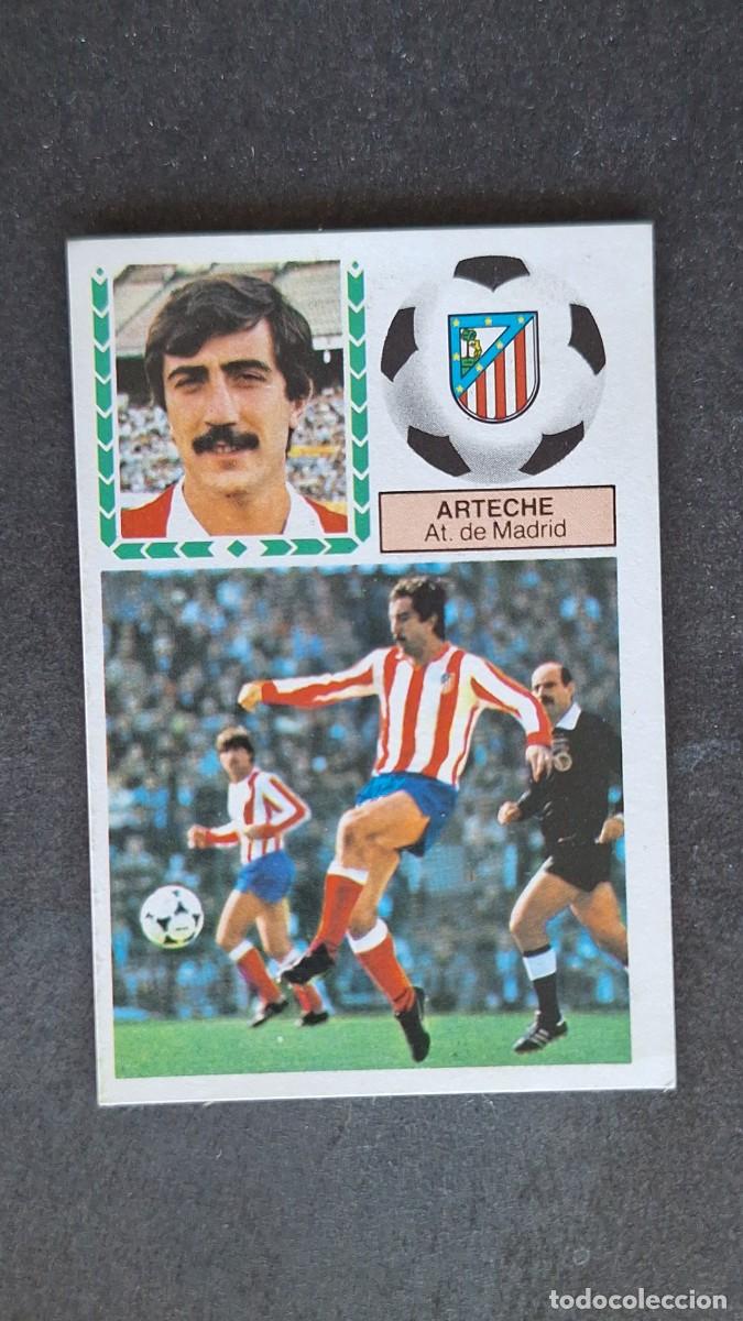 Cromos de Futebol: L4 ARTECHE ATLETICO DE MADRID LIGA ESTE 1983 1984 83 84 DESPEGADO RECUPERADO