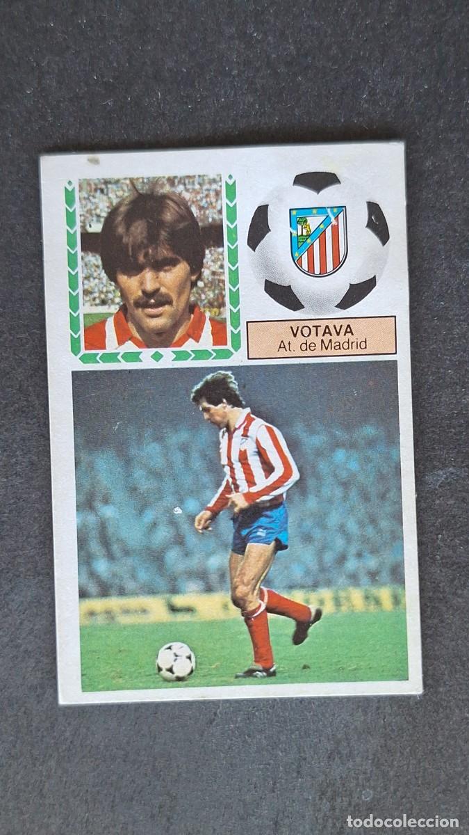 Cromos de Futebol: L4 VOTAVA ATLETICO DE MADRID LIGA ESTE 1983 1984 83 84 DESPEGADO RECUPERADO