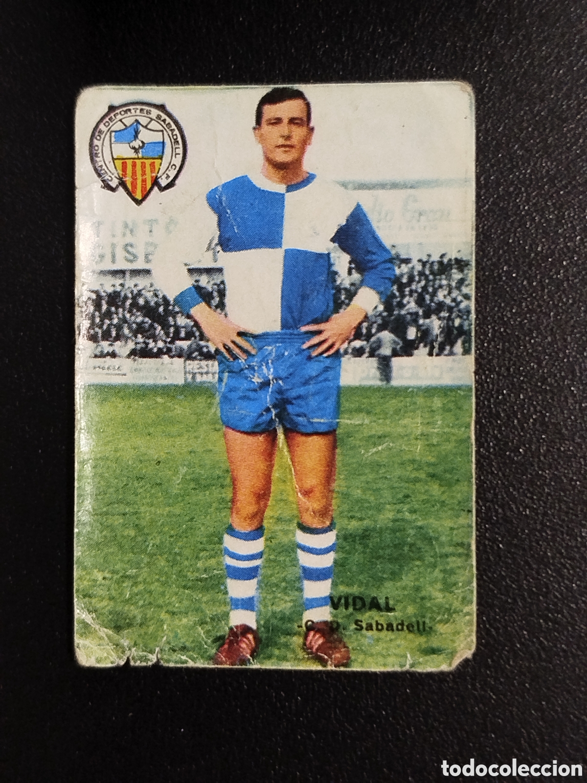 Cromos de Futebol: CROMO FHER DISGRA 67 68 1967 1968 FUTBOL LIGA VIDAL SABADELL