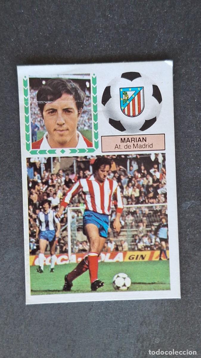 Cartes &agrave; collectionner de Football: L4 MARIAN ATLETICO DE MADRID LIGA ESTE 1983 1984 83 84 DESPEGADO RECUPERADO