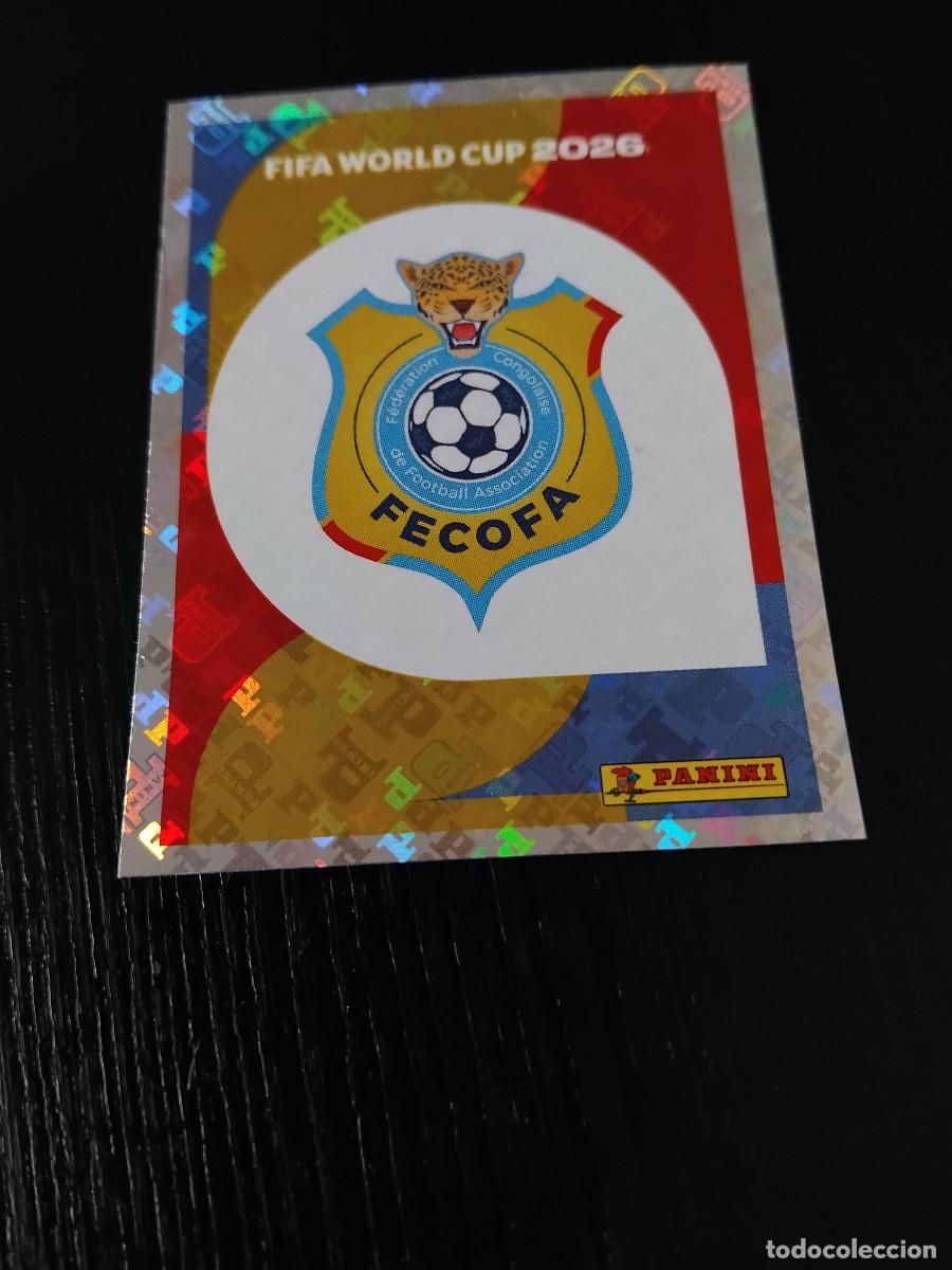 Football Stickers: ESCUDO DEL CONGO COD 1 - PANINI FIFA WORLD CUP 2026 - MUNDIAL 2026 STICKER