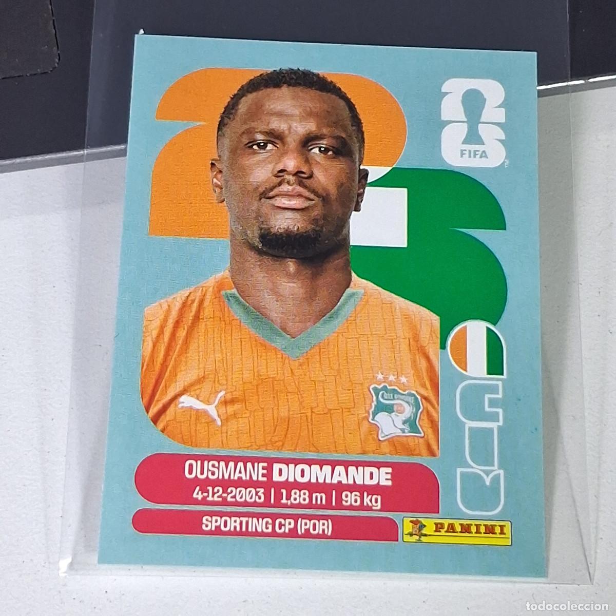 Cartes &agrave; collectionner de Football: A40 CIV9 CIV 9 OUSMANE DIOMANDE COSTA DE MARFIL CIV MUNDIAL FIFA WORLD CUP 2026 STICKER PANINI