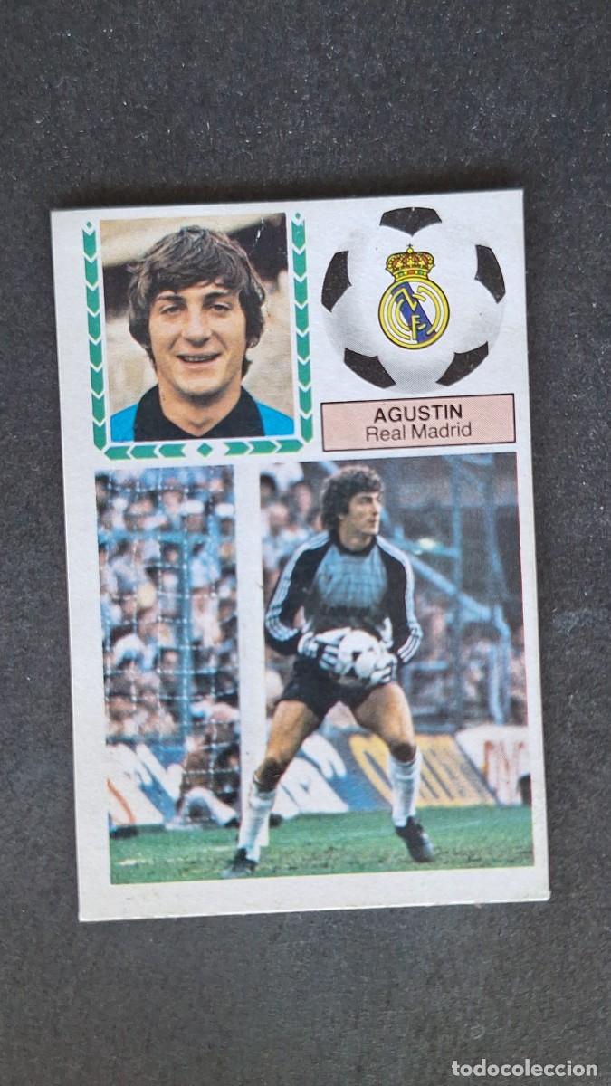Cartes &agrave; collectionner de Football: L4 AGUSTIN REAL MADRID LIGA ESTE 1983 1984 83 84 DESPEGADO RECUPERADO