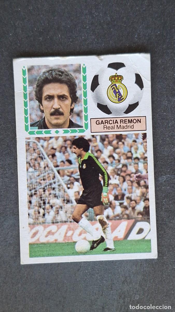 Cromos de Futebol: L4 GARCIA REMON REAL MADRID LIGA ESTE 1983 1984 83 84 DESPEGADO RECUPERADO