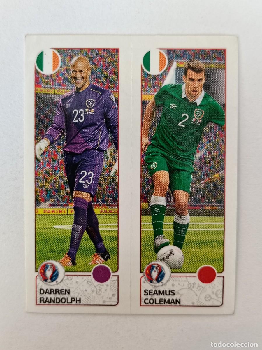 Fu&szlig;ball-Sticker: #538 RANDOLPH-COLEMAN (IRLANDA) EURO FRANCIA 2016 PANINI