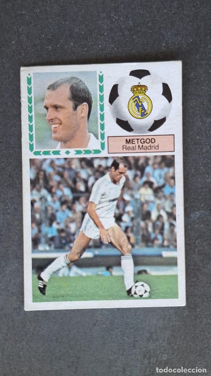 Fu&szlig;ball-Sticker: L4 METGOD REAL MADRID LIGA ESTE 1983 1984 83 84 DESPEGADO RECUPERADO
