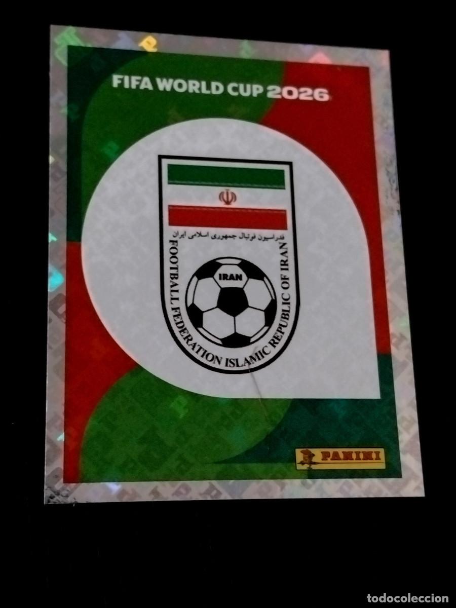 Fu&szlig;ball-Sticker: ESCUDO DE IRAN IRN 1 - PANINI FIFA WORLD CUP 2026 - MUNDIAL 2026 STICKER