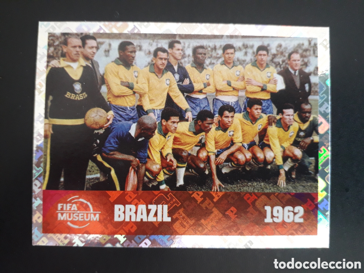 Fu&szlig;ball-Sticker: BRASIL 1962 FWC 12 MUNDIAL F&Uacute;TBOL 2026 FIFA WORLD CUP PANINI SIN PEGAR PEDIDO M&Iacute;NIMO 3&euro;