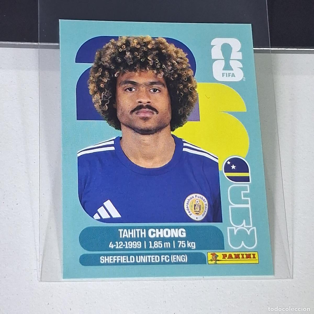 Cromos de F&uacute;tbol: A40 CUW14 TAHITH CHONG 14 CURAZAO CURA&Ccedil;AO CUW MUNDIAL FIFA WORLD CUP 2026 STICKER PANINI