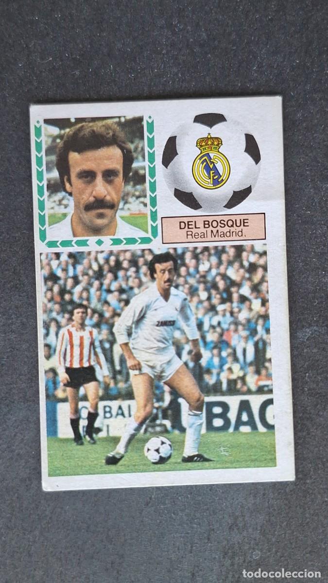 Cromos de F&uacute;tbol: L4 DEL BOSQUE REAL MADRID LIGA ESTE 1983 1984 83 84 DESPEGADO RECUPERADO