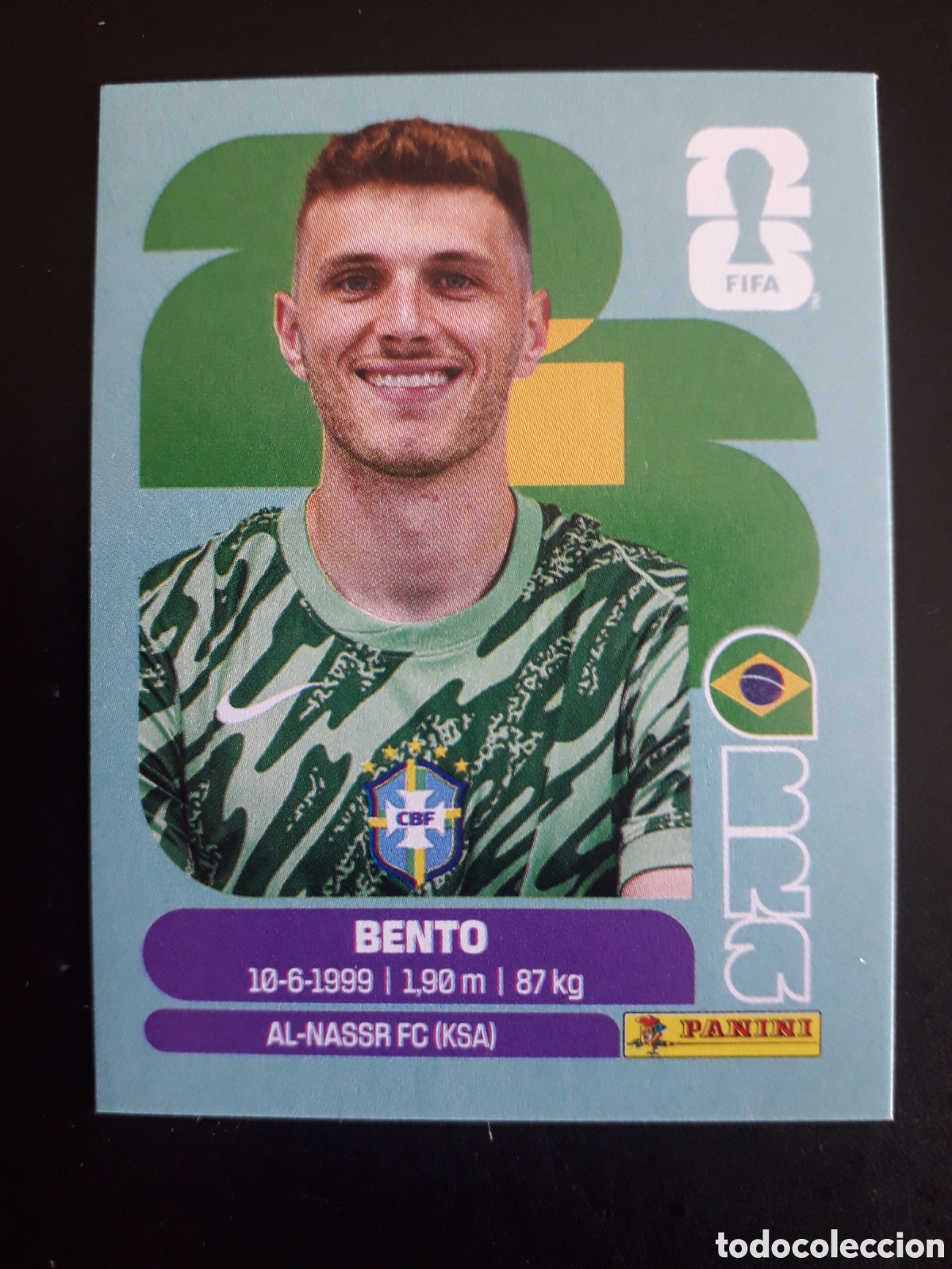 Cromos de F&uacute;tbol: BENTO BRASIL BRA 3 MUNDIAL F&Uacute;TBOL 2026 FIFA WORLD CUP PANINI SIN PEGAR PEDIDO M&Iacute;NIMO 3&euro;