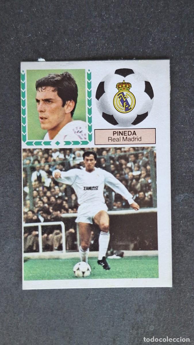 Cromos de F&uacute;tbol: L4 PINEDA REAL MADRID LIGA ESTE 1983 1984 83 84 DESPEGADO RECUPERADO