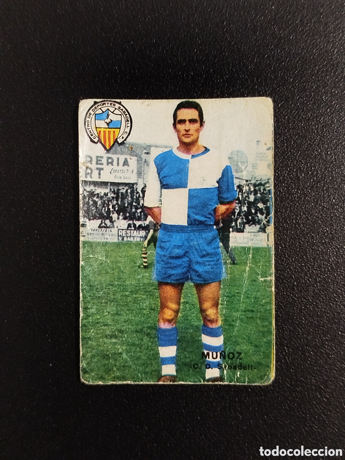 Cromos de F&uacute;tbol: CROMO FHER DISGRA 67 68 1967 1968 FUTBOL LIGA MU&Ntilde;OZ SABADELL